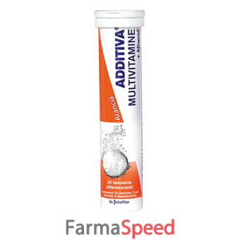 additiva multivitamine+minerali arancia rossa 20 compresse