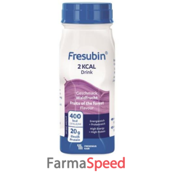 fresubin 2 kcal drink frutti di bosco 4 x 200 ml