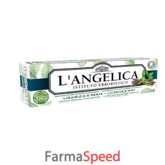l'angelica dentifricio menta liquirizia