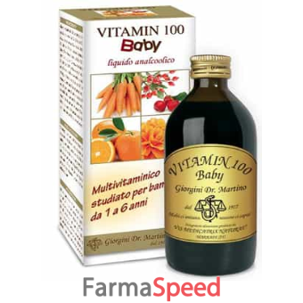 vitamin 100 baby liquido analcoolico 200 ml