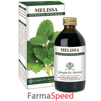 melissa estratto integrale 200 ml