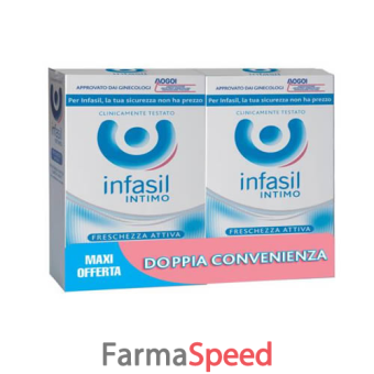 infasil intimo bipack freschezza attiva 2x200 ml