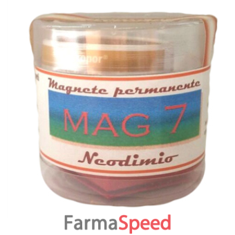 mag 7 magnete + nastro 2 pezzi