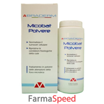 braderm micobat polvere 75 g