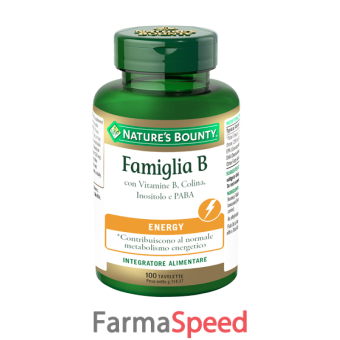 famiglia b 100 tavolette