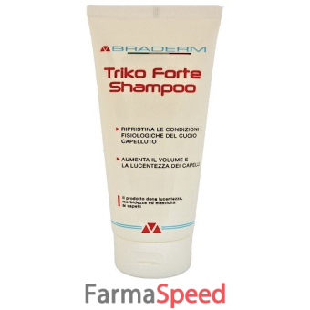 braderm triko forte shampoo 200 ml