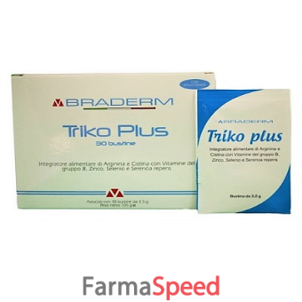 braderm triko plus 30 bustine