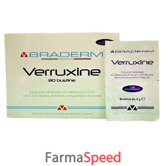 braderm verruxine 30 bustine