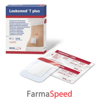 leukomed t plus medicazione post-operatoria trasparente impermeabile 10x25 cm