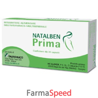 natalben prima 30 capsule