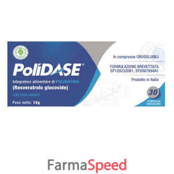 polidase 80mg integratore alimentare 30 compresse orosolubili da 400 mg