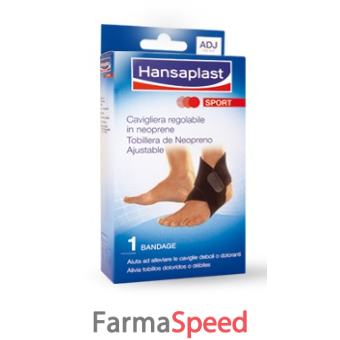 cavigliera regolabile neoprene hansaplast