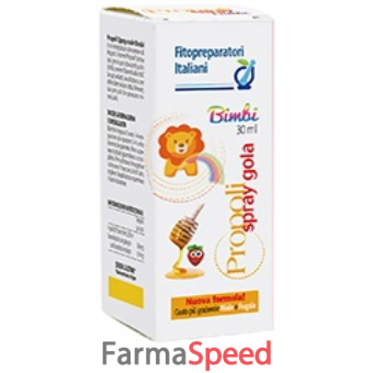 fitopreparatori italiani propoli spray orale bimbi senza/alcolica
