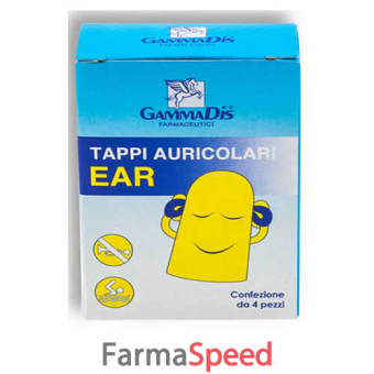 tappo auricolare ear gommapiuma 4 pezzi