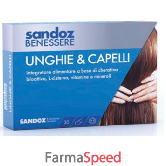 sandoz benessere defense unghie & capelli 30 capsule