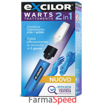 excilor warts trattamento 2 in 1