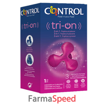 control vibratore 3 in 1 tri-on