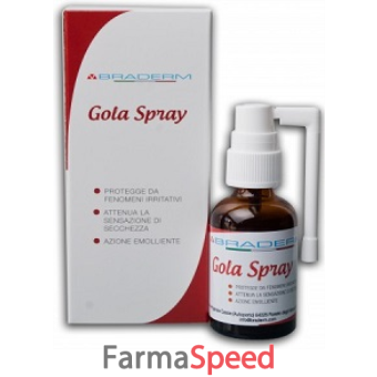 braderm gola spray 30 ml