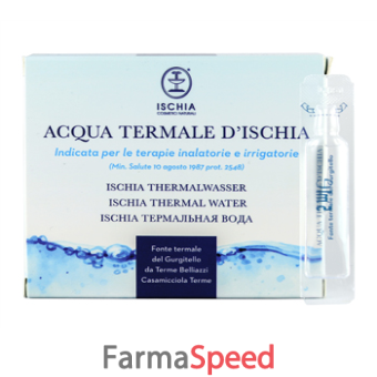 acqua termale ischia aerosolterapia 10 fiale da 5 ml