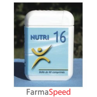 nutri 16 integratore 60 compresse