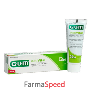 gum activital dentifricio gel 75 ml
