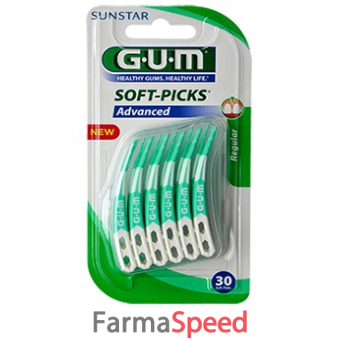 gum softpicks advance scovolino small gomma 30 pezzi