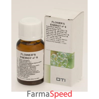 flower's energy 6 gocce da 20ml
