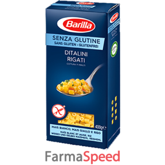 barilla ditalini senza glutine 400 g