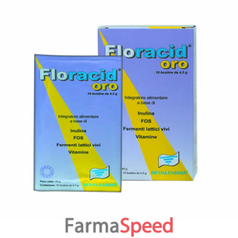 floracid oro 10 bustine da 4,5 g