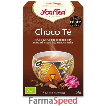 yogi tea choco te' bio 34g