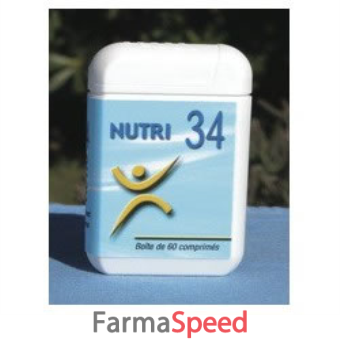 nutri 34 integratore 60 compresse