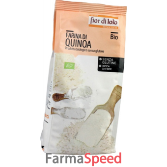 farina quinoa integrale senza glutine bio 375 g