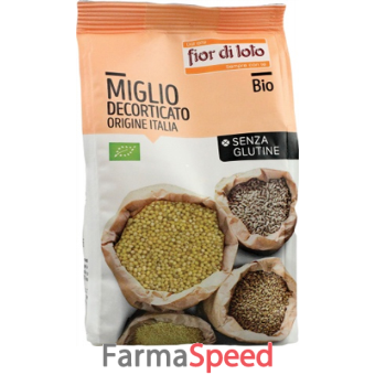 miglio decorticato italia senza glutine bio 400 g