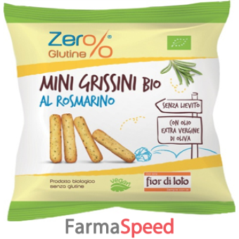 mini grissini al rosmarino bio monoporzione 30 g