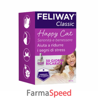 feliway classic ricarica 48 ml