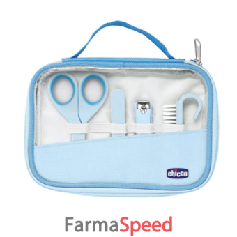 chicco set unghie azzurro