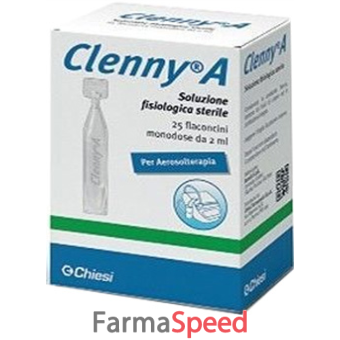 iso clenny soluzione fisiologica monodose 25 flaconi 2 ml