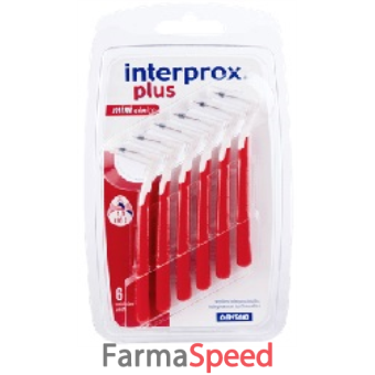 interprox plus miniconico rosso 6 pezzi