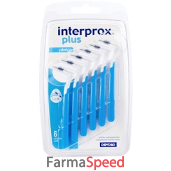 interprox plus conico blu 6 pezzi