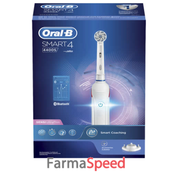 spazzolino elettrico oral b smart 4 - 4400 bianco