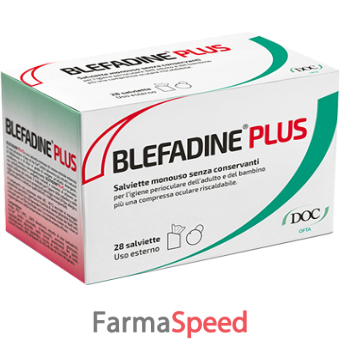 blefadine 28 salviette per detersione perioculare + 1 compressa riscaldabile