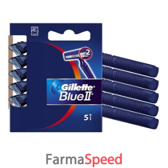 rasoio gillette blue ii standard 6 x 20 x 5