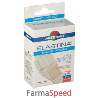 rete tubolare elastica ipoallergenica master-aid elastina mano/polso 3 mt in tensione calibro 3 cm