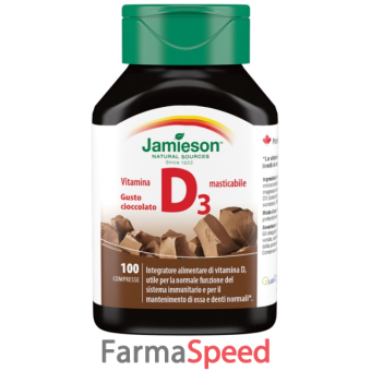jamieson vitamina d 1000 masticabile 100 compresse