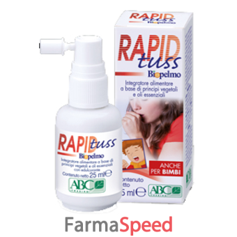 biopelmo rapid tuss spray 25 ml