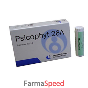psicophyt remedy 26 a 4 tubi 1,2 g