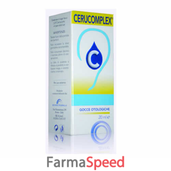 cerucomplex gocce otologiche 20 ml
