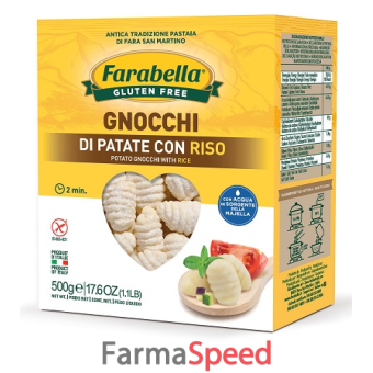 farabella gnocchi patate riso 500 g