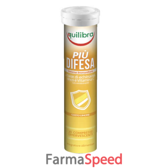 piu' difesa gusto limone 20 compresse effervescenti