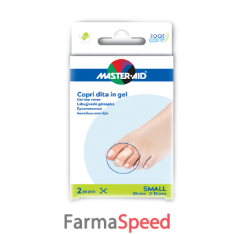 copri dita master-aid in gel s 2 pezzi